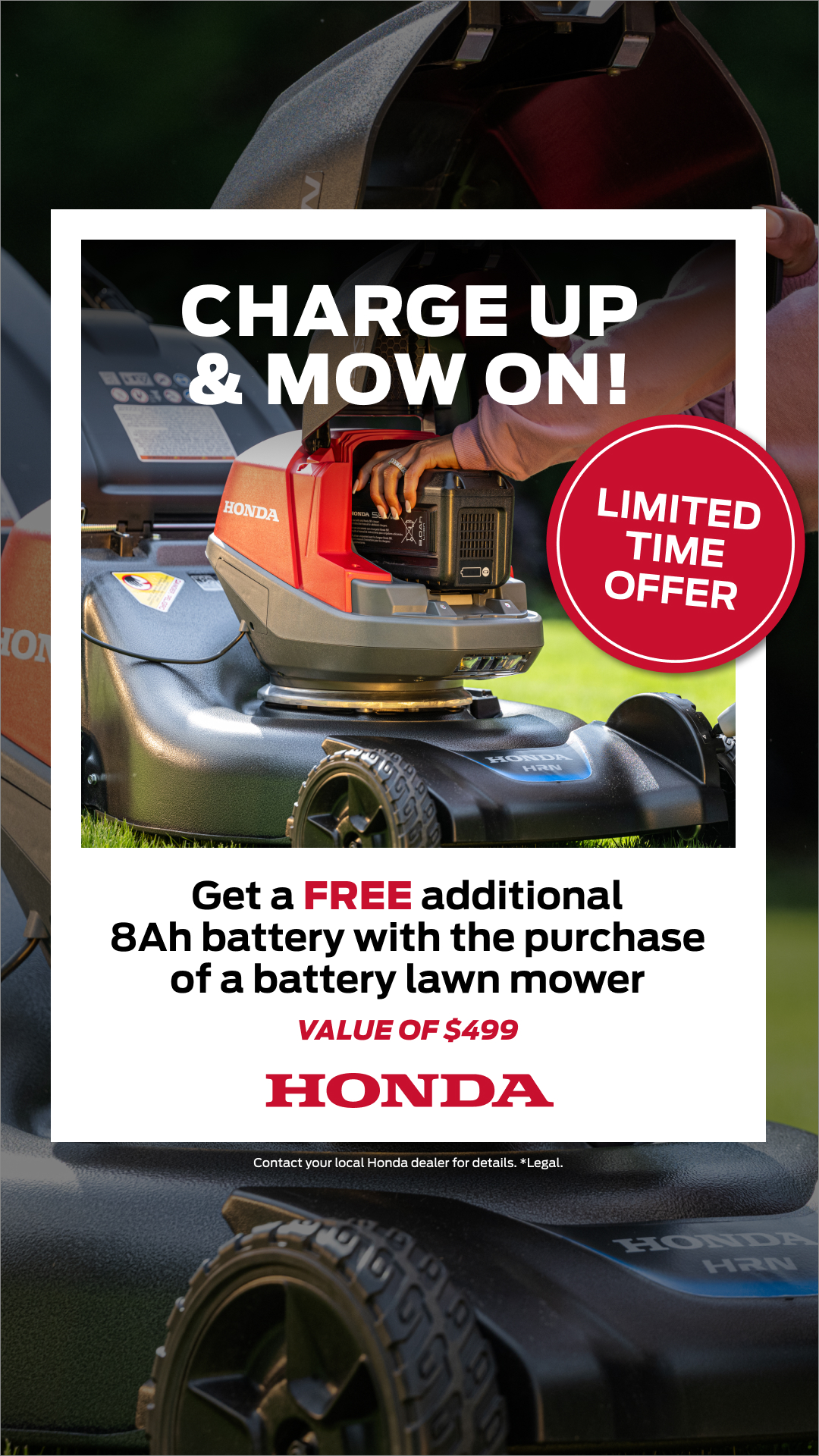 BRING HOME A HONDA 